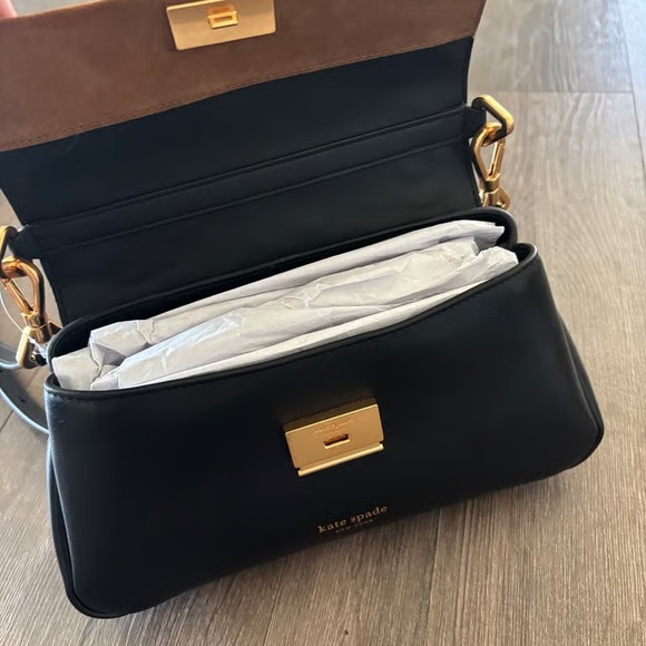 Kate Spade Black and Brown Leopard Crossbody Bag - Picture 3 of 3